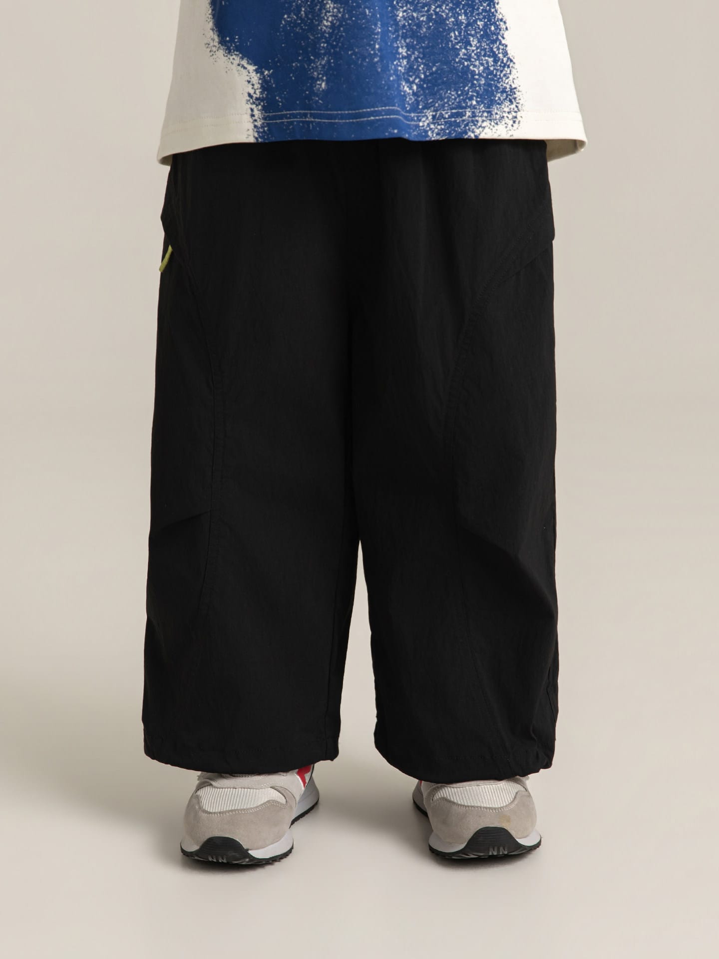Breathable Quick-Dry Cargo Long Pants 吸湿速乾 ナイロン カーゴ ロングパンツ【mh0012732】 Black / 90cm YoehYaul ロングパンツ・スウェットパンツ