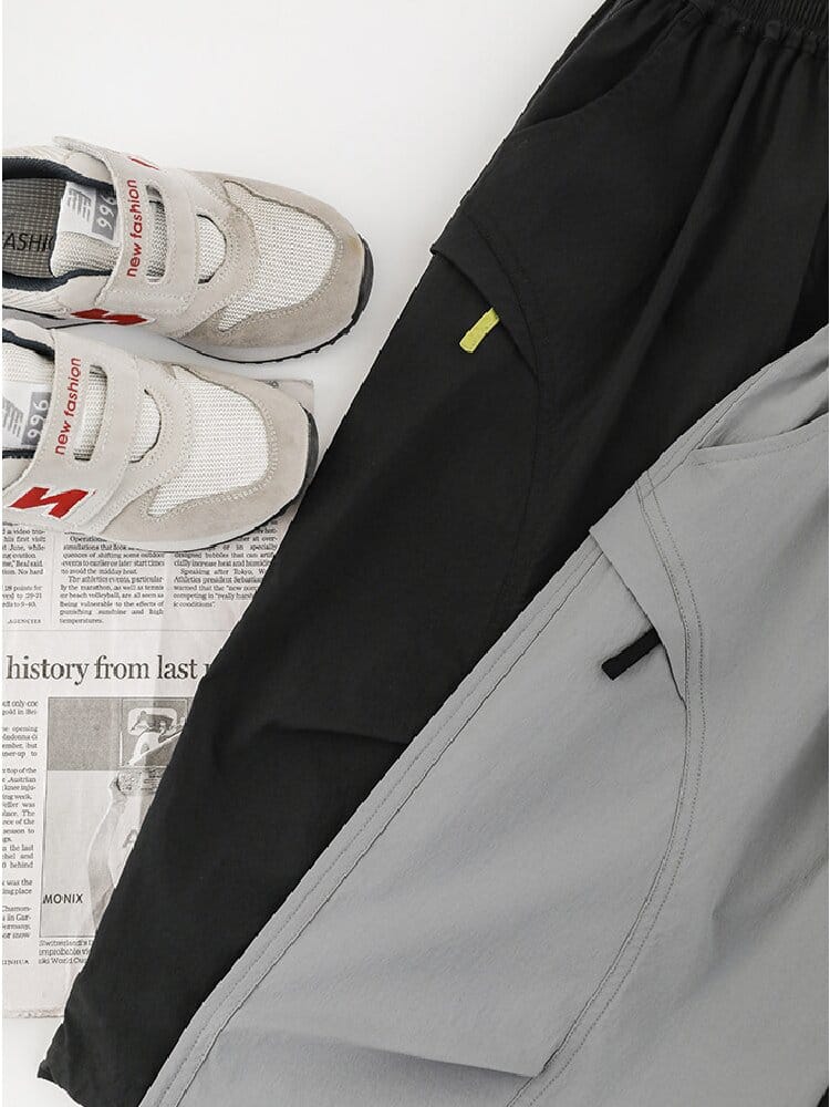 Breathable Quick-Dry Cargo Long Pants 吸湿速乾 ナイロン カーゴ ロングパンツ【mh0012732】 YoehYaul ロングパンツ・スウェットパンツ