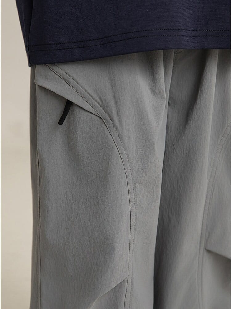 Breathable Quick-Dry Cargo Long Pants 吸湿速乾 ナイロン カーゴ ロングパンツ【mh0012732】 YoehYaul ロングパンツ・スウェットパンツ