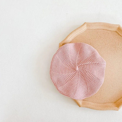 -ベビー帽子 ニット ベレー帽 ハット - mamahalo shop - ベビー用帽子 -  べビー服 - 子供服 - 男の子 - 女の子