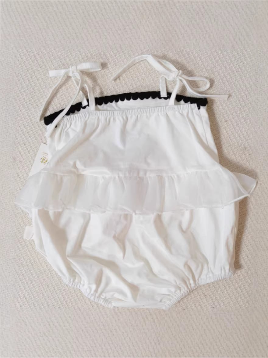 Camellia Monotone Romper バラ キャミソールロンパース【mh0012902】 yi nian ni ノースリーブロンパース