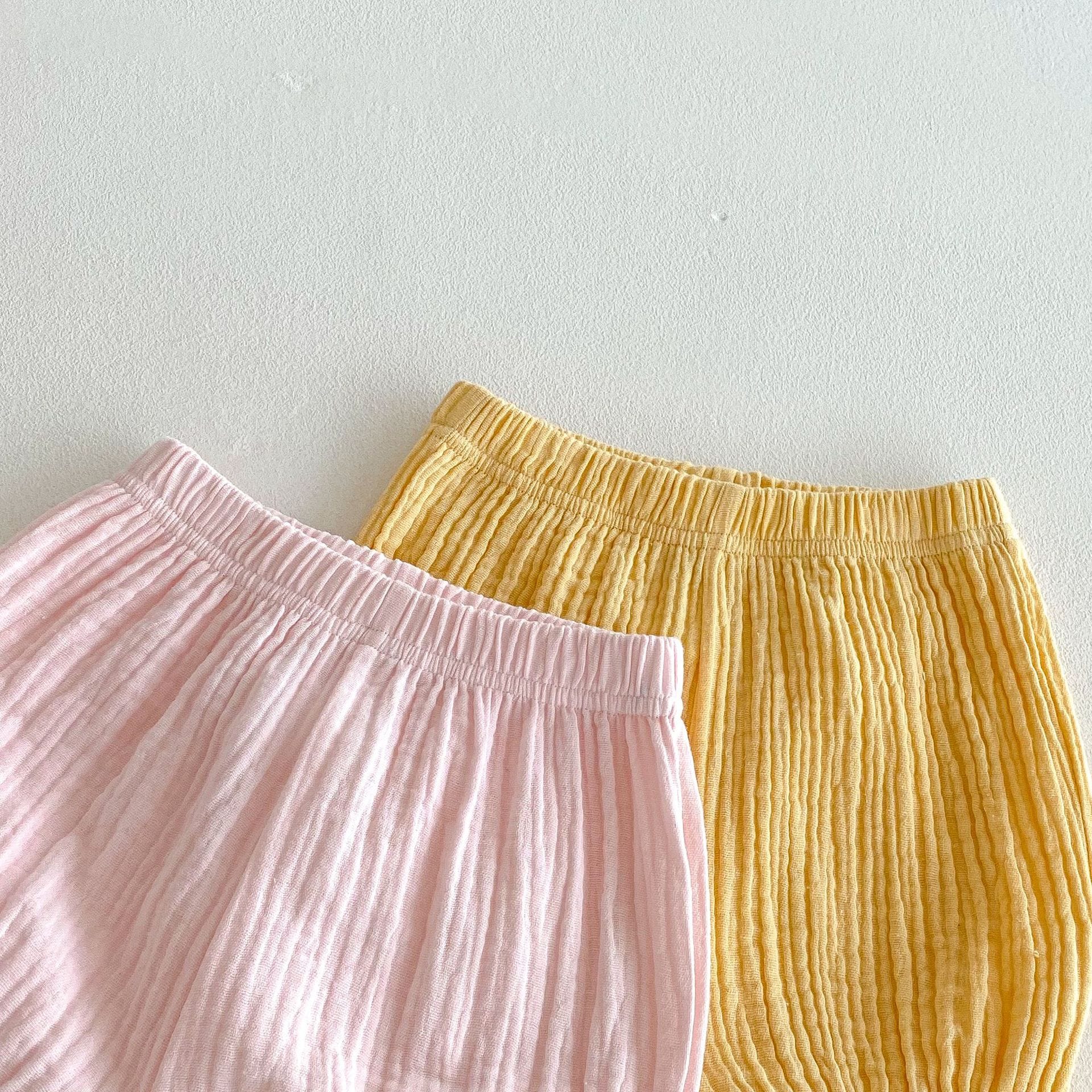 Candy Applique Gauze Frill Flared Set キャンディ キャミソール ショートパンツ セット【mh0013438】 angou ノースリーブセットアップ