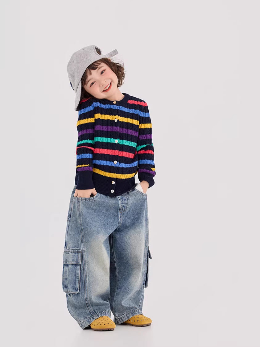 Cargo Denim Wide Leg Pants カーゴ デニム ワイドパンツ【mh0012380】 HEY BOOBII