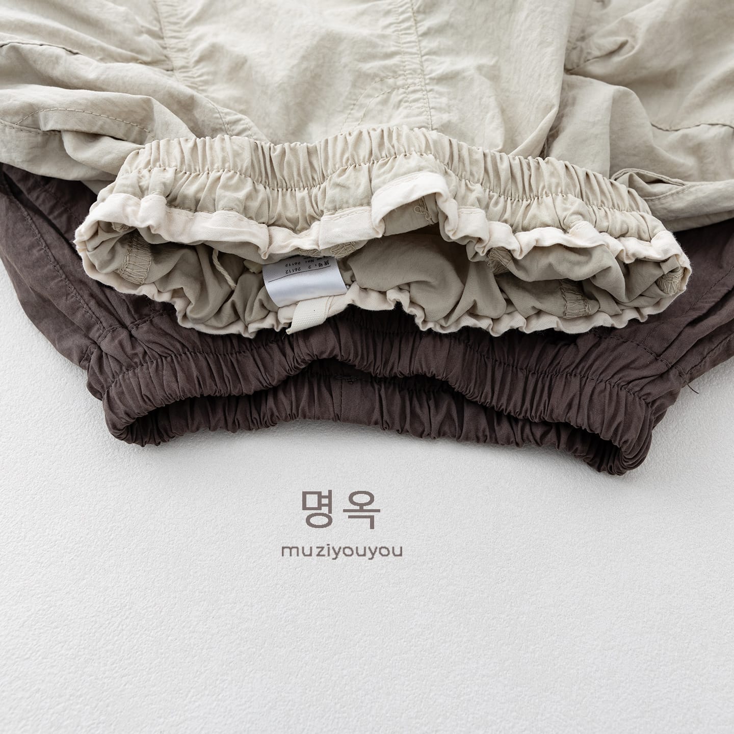 Cargo Utility Shorts 立体カッティング ハーフパンツ【mh0013141】 명옥 muziyouyou ハーフパンツ・ショートパンツ