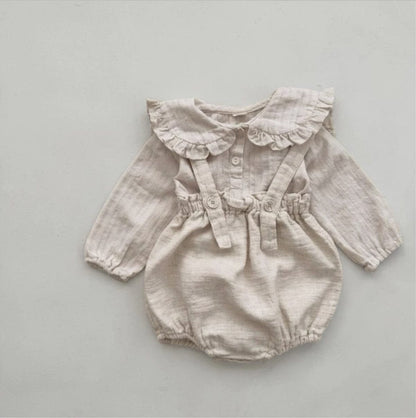 Carrier Shorts Jumpsuit サスペンダー ブルマ ロンパース【mh0013111】 BBAMMA サロペットパンツ・サスペンダーパンツ