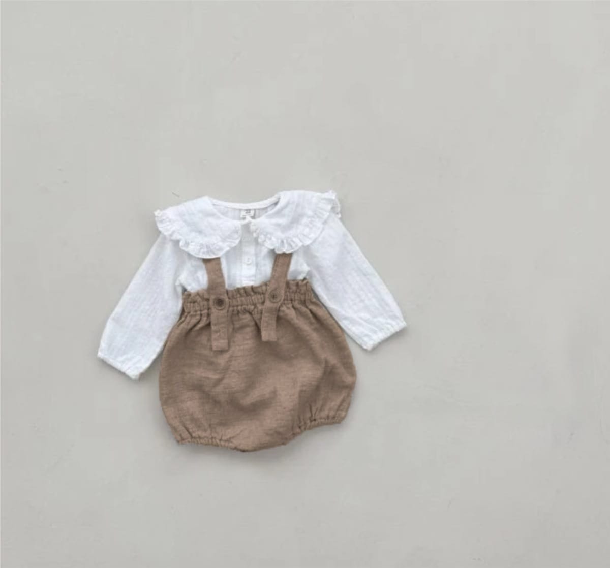 Carrier Shorts Jumpsuit サスペンダー ブルマ ロンパース【mh0013111】 BBAMMA サロペットパンツ・サスペンダーパンツ
