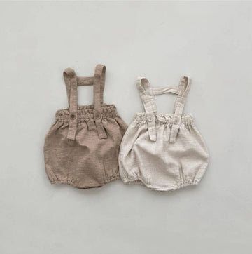 Carrier Shorts Jumpsuit サスペンダー ブルマ ロンパース【mh0013111】 BBAMMA サロペットパンツ・サスペンダーパンツ
