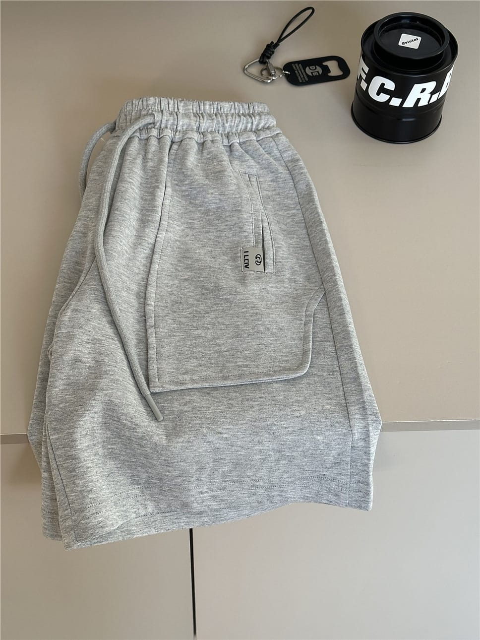 Casual Sport Shorts パッチポケット スウェットハーフパンツ【mh0012957】 snidols ハーフパンツ・ショートパンツ