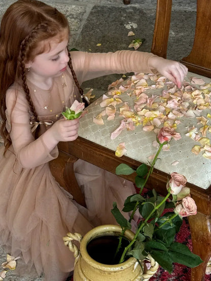 ノースリーブワンピース スパンコールチュール半袖ドレスワンピース【mh0011213】