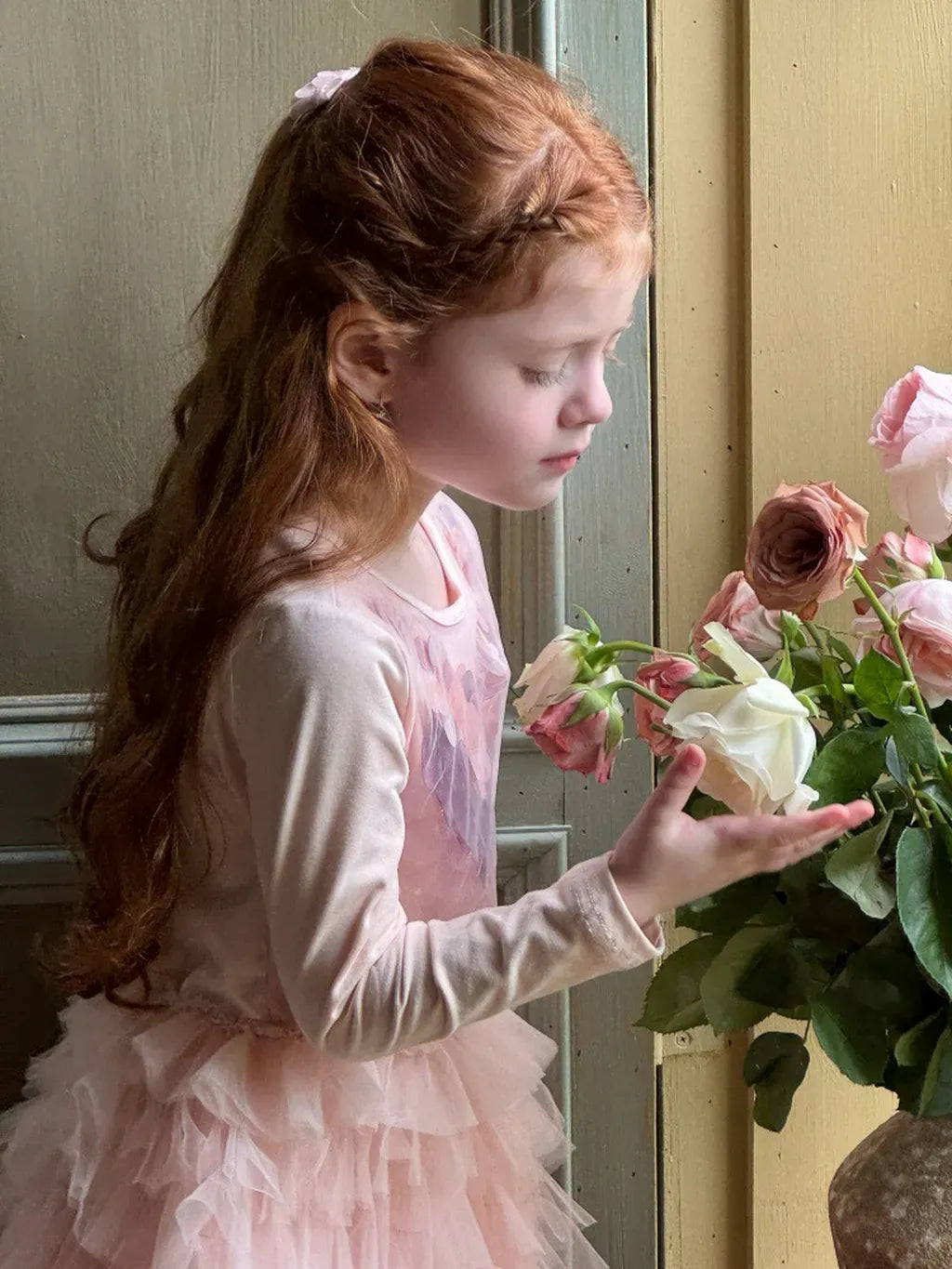 長袖ワンピース スパンコールチュール長袖ドレスワンピース【mh0011216】