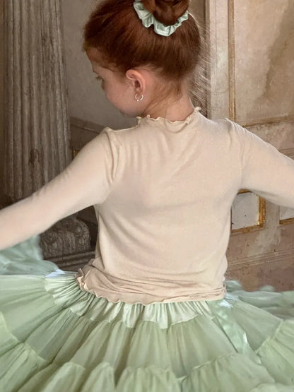 スカート リボンフリルチュールケーキスカート【mh0011218】