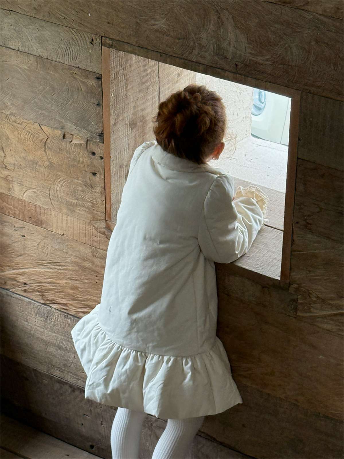 ショートコート・ジャケット・ジャンパー ミドル丈コート 中綿ペプラムスカート ガーリーアウター【mh0011442】