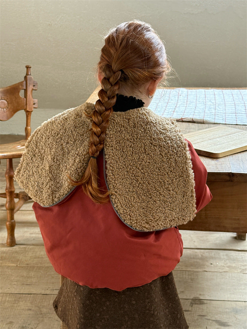 ショートコート・ジャケット・ジャンパー ジャケット 中綿 ボア襟 ダッフル風 トグルボタン ショート丈 アウター【mh0011615】