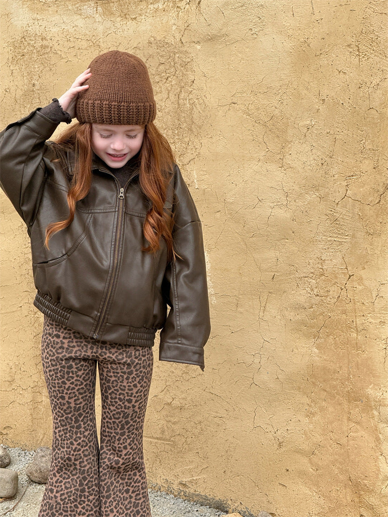 ショートコート・ジャケット・ジャンパー フェイクレザー ジャケット ライダース 裏地付き ボリューム アウター【mh0011619】