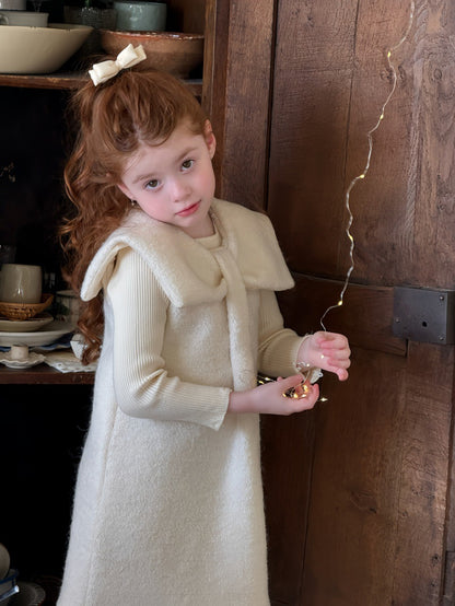 ノースリーブワンピース ノースリーブワンピース リボンカラー お出かけドレス【mh0011880】