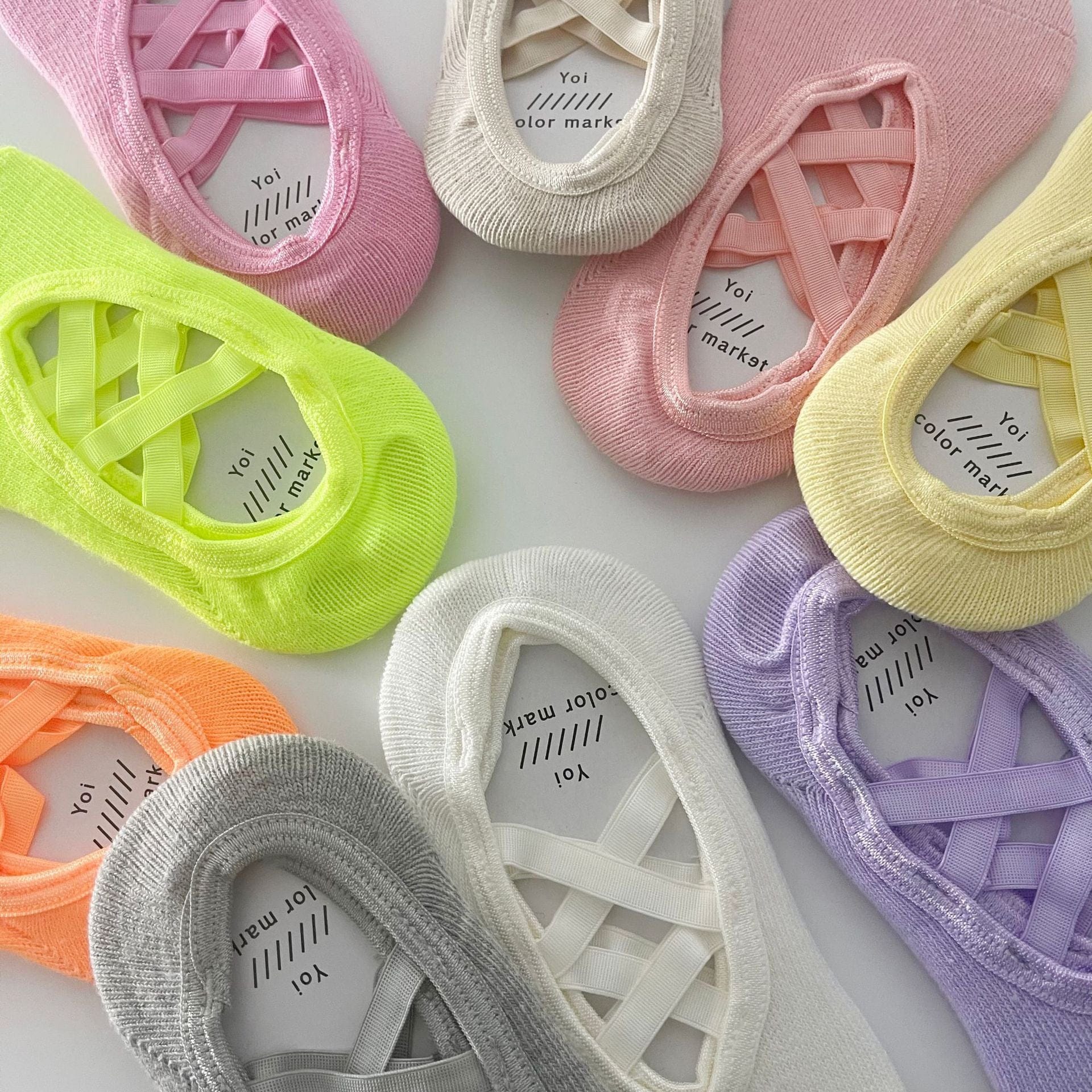 ベビー用靴下・タイツ クロスストラップカバーソックス3足セット【mh0010037】