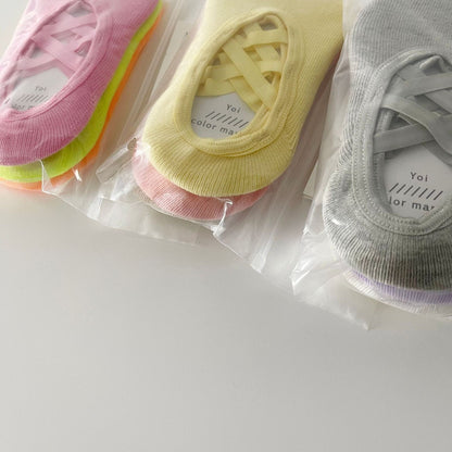 ベビー用靴下・タイツ クロスストラップカバーソックス3足セット【mh0010037】