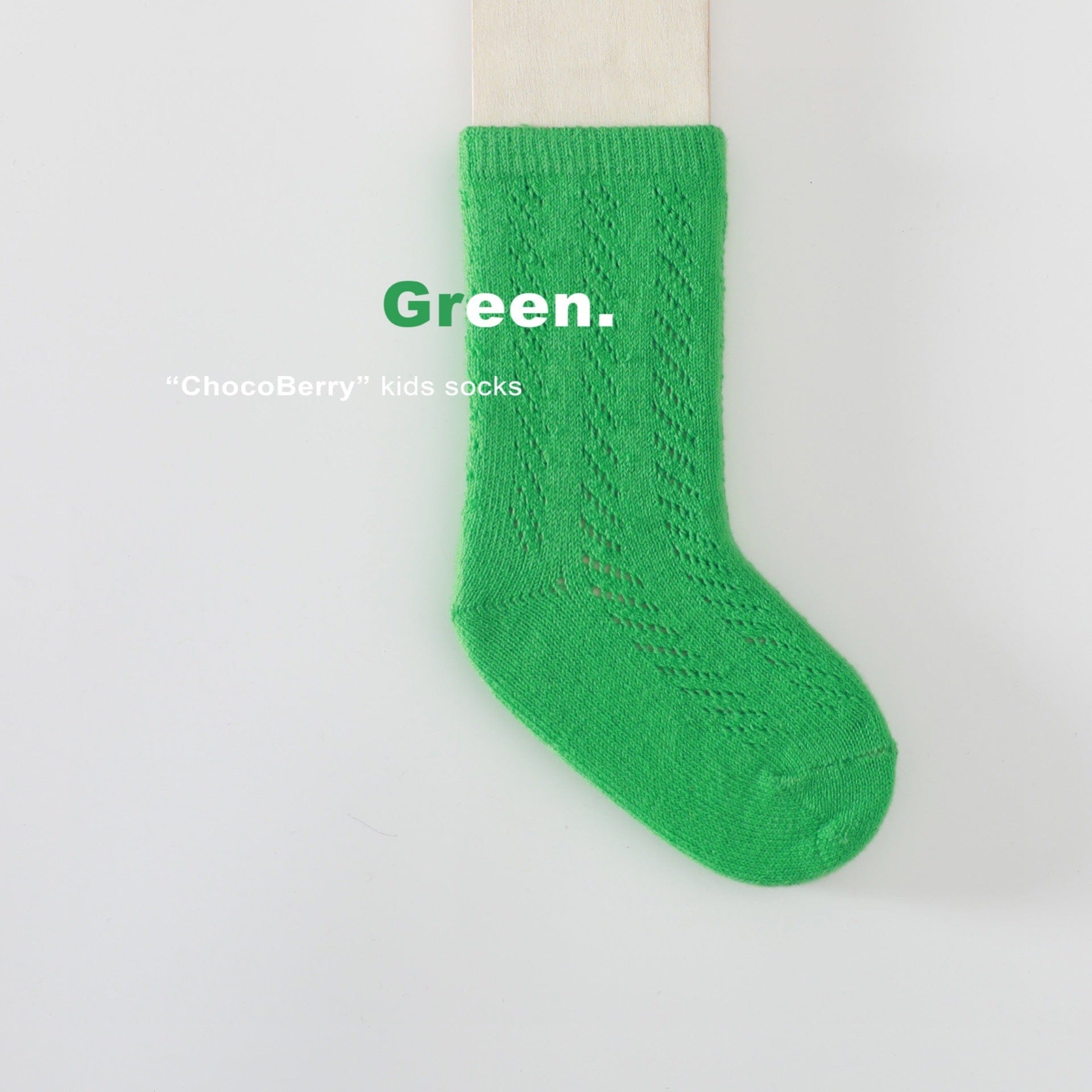 ベビー用靴下・タイツ Green / Size S 1-3 years old Socks sole 12cm レースサマーショートソックス【mh0010036】