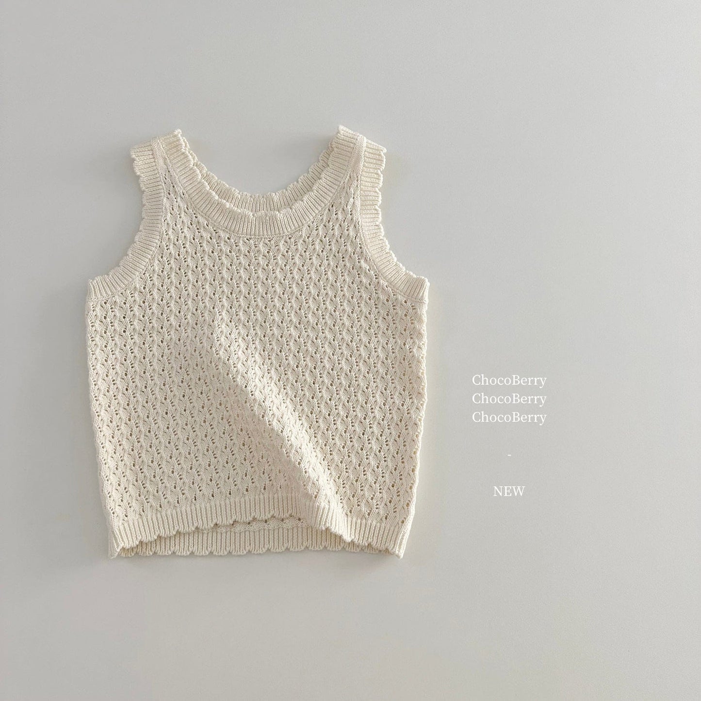 タンクトップ・キャミソール・ノースリーブトップス レースニットタンクトップ【mh0010031】