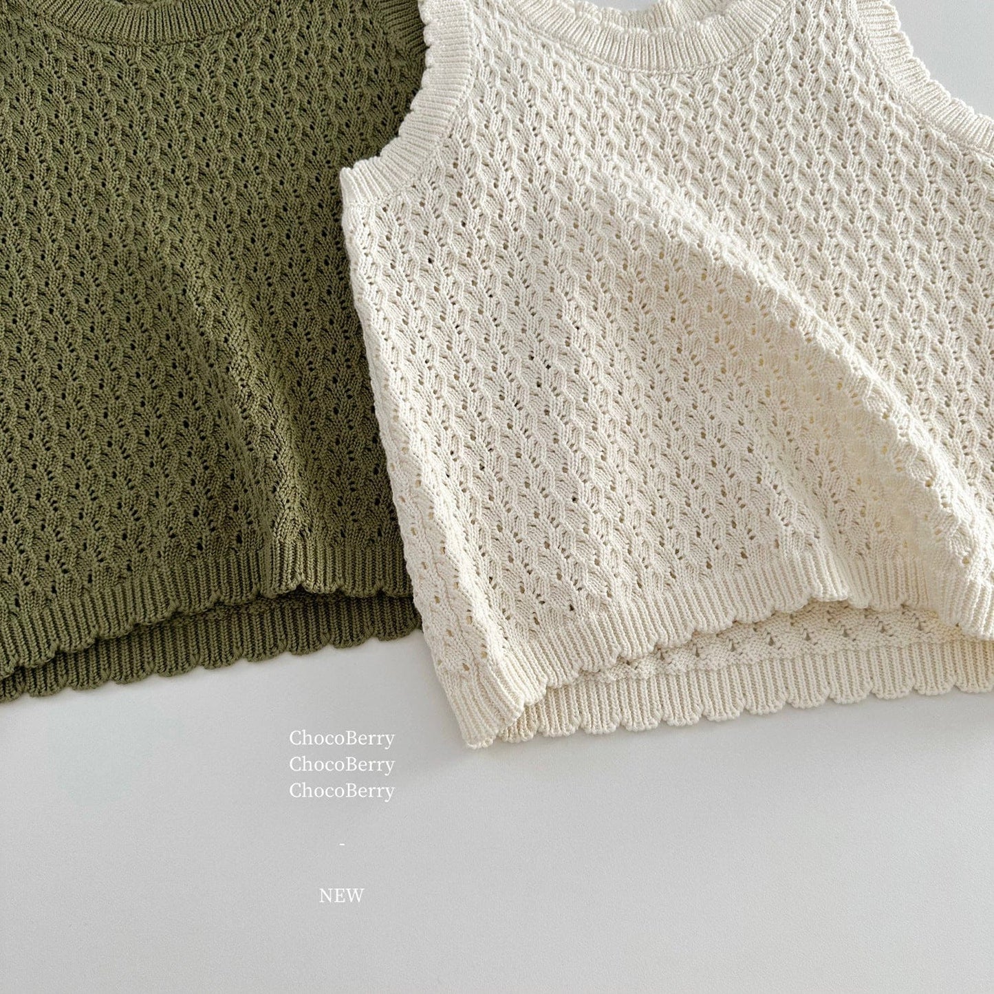 タンクトップ・キャミソール・ノースリーブトップス レースニットタンクトップ【mh0010031】