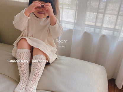 ベビー用靴下・タイツ レースサマーハイソックス【mh0010035】