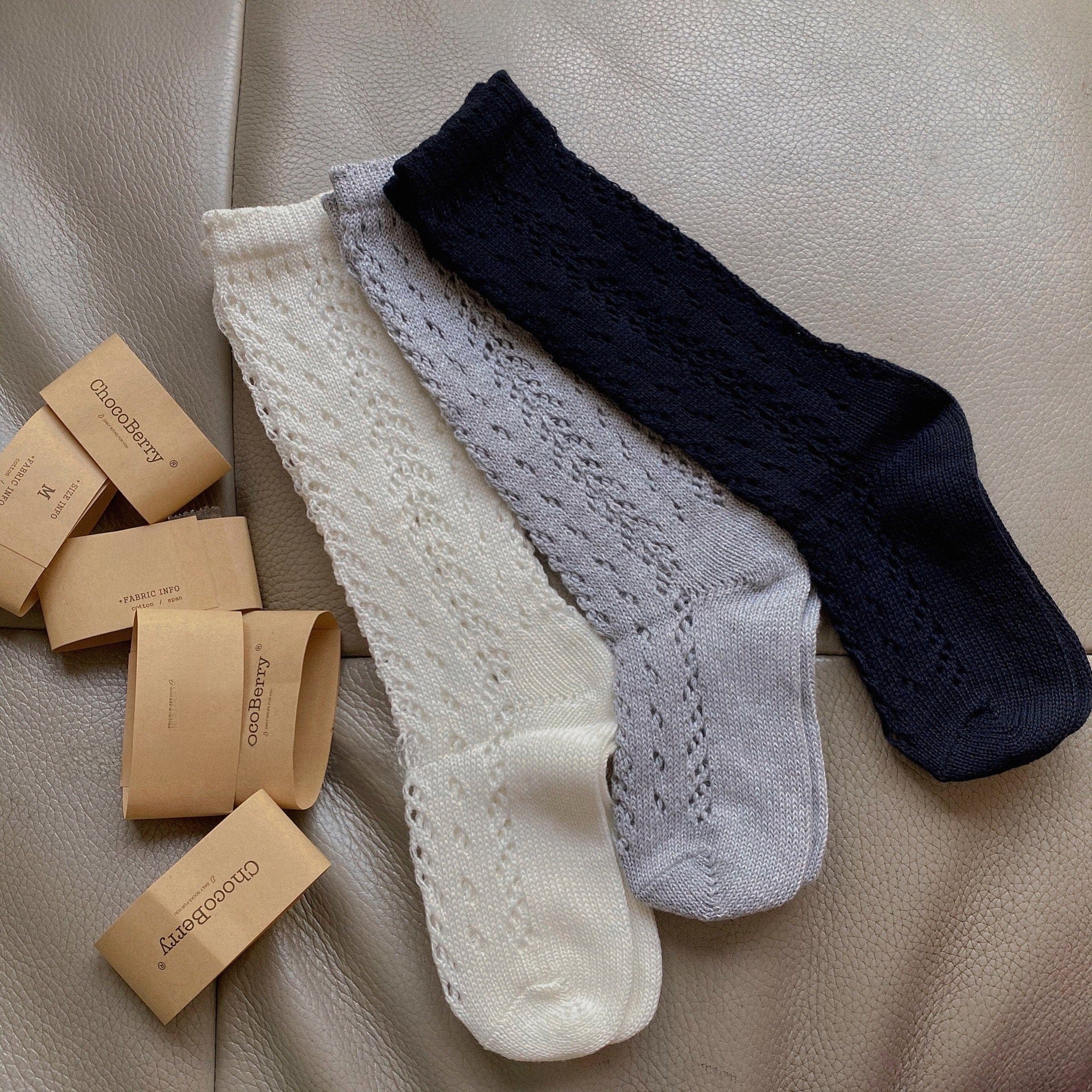 ベビー用靴下・タイツ レースサマーハイソックス【mh0010035】