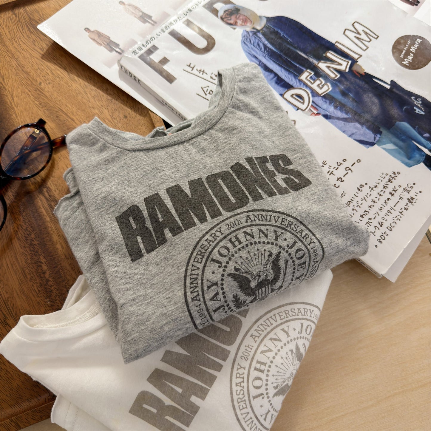College Graphic Long Sleeve Top カレッジロゴ プリント 長袖 Tシャツ【mh0012473】 ADbaby 長袖Tシャツ