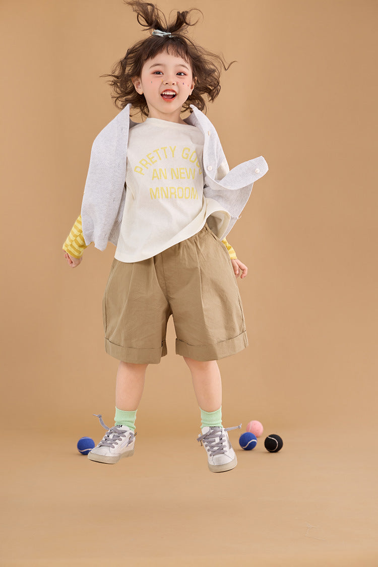 Color Block Striped Letter T-Shirt カラーブロック ボーダー ロゴ 長袖Tシャツ【mh0012375】 HEY BOOBII