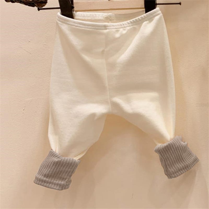 Contrast Color Cotton Leggings バイカラー ストレッチ レギンス【mh0012682】 BBAMMA レギンスパンツ
