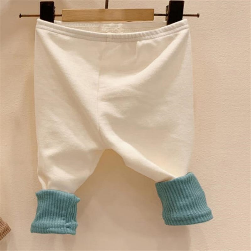 Contrast Color Cotton Leggings バイカラー ストレッチ レギンス【mh0012682】 BBAMMA レギンスパンツ