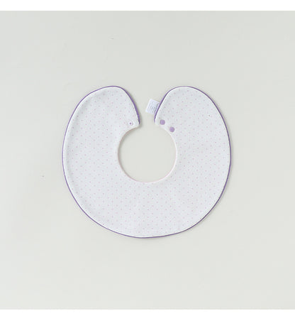Contrast Piping Cotton Bib バイカラー スタイ【mh0012330】 Beitaoya