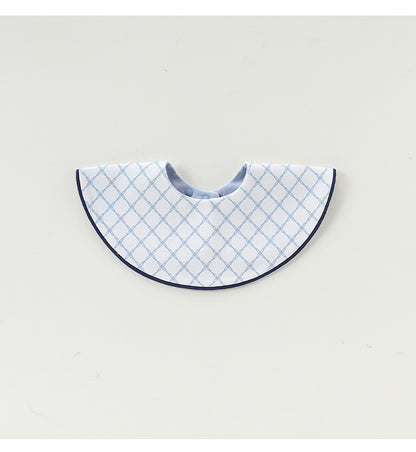 Contrast Piping Cotton Bib バイカラー スタイ【mh0012330】 Beitaoya