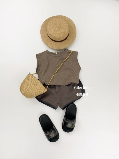 Contrast Piping Cotton Dolphin Shorts バイカラー ショートパンツ【mh0012839】 Gikv king ハーフパンツ・ショートパンツ