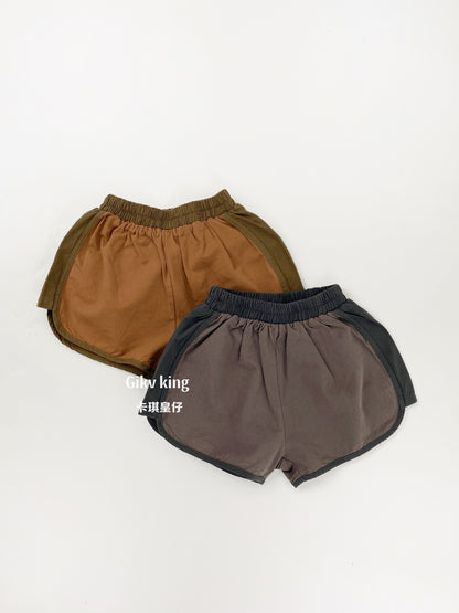 Contrast Piping Cotton Dolphin Shorts バイカラー ショートパンツ【mh0012839】 Gikv king ハーフパンツ・ショートパンツ