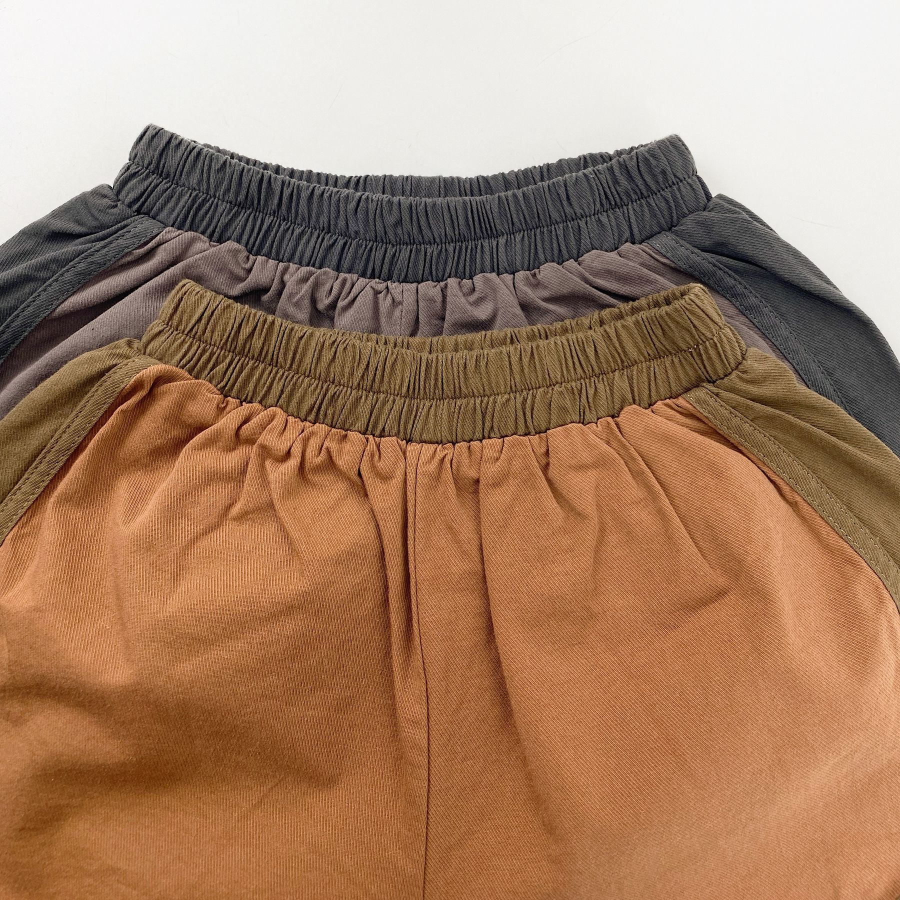 Contrast Piping Cotton Dolphin Shorts バイカラー ショートパンツ【mh0012839】 Gikv king ハーフパンツ・ショートパンツ