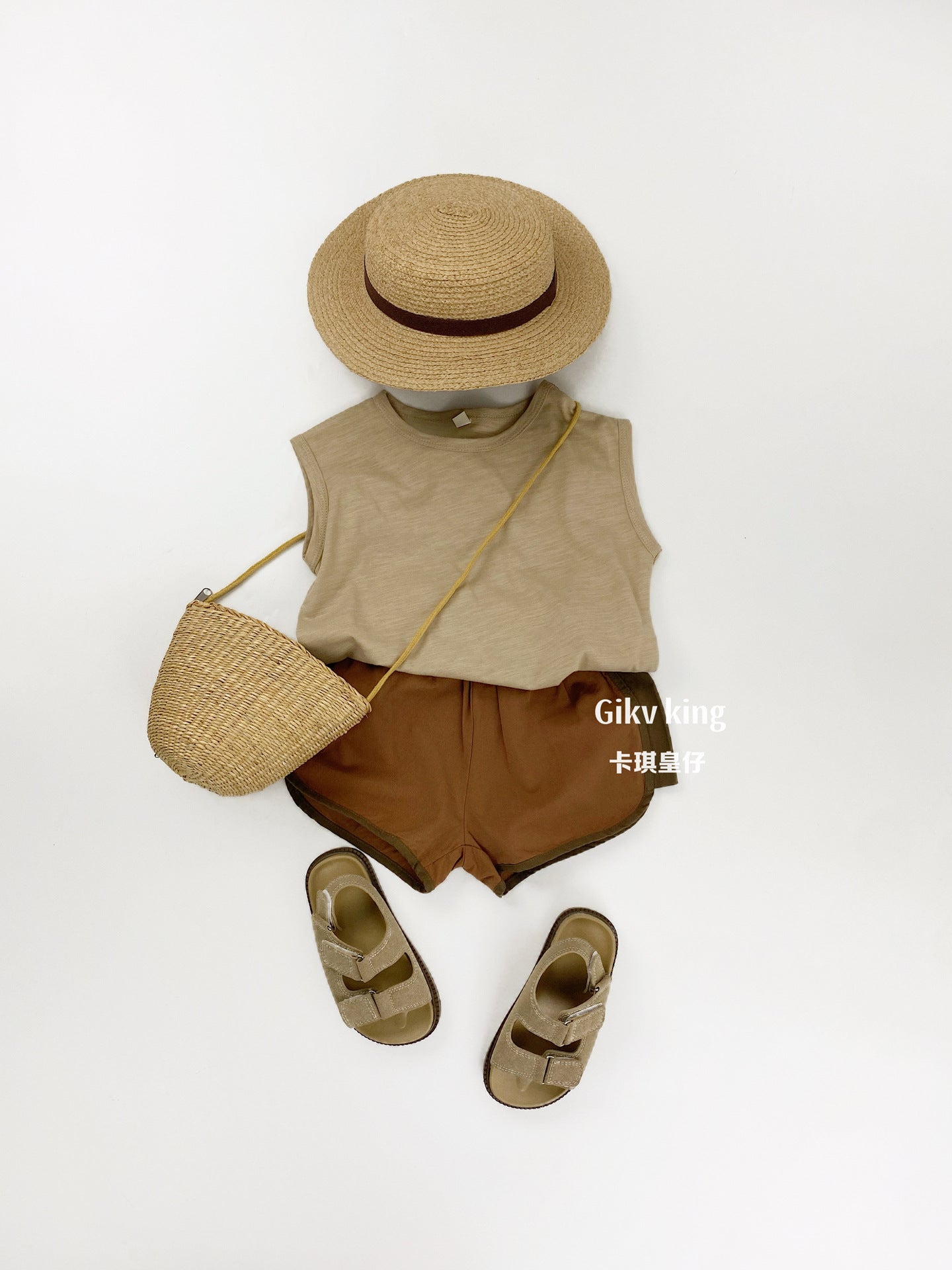 Contrast Piping Cotton Dolphin Shorts バイカラー ショートパンツ【mh0012839】 Gikv king ハーフパンツ・ショートパンツ