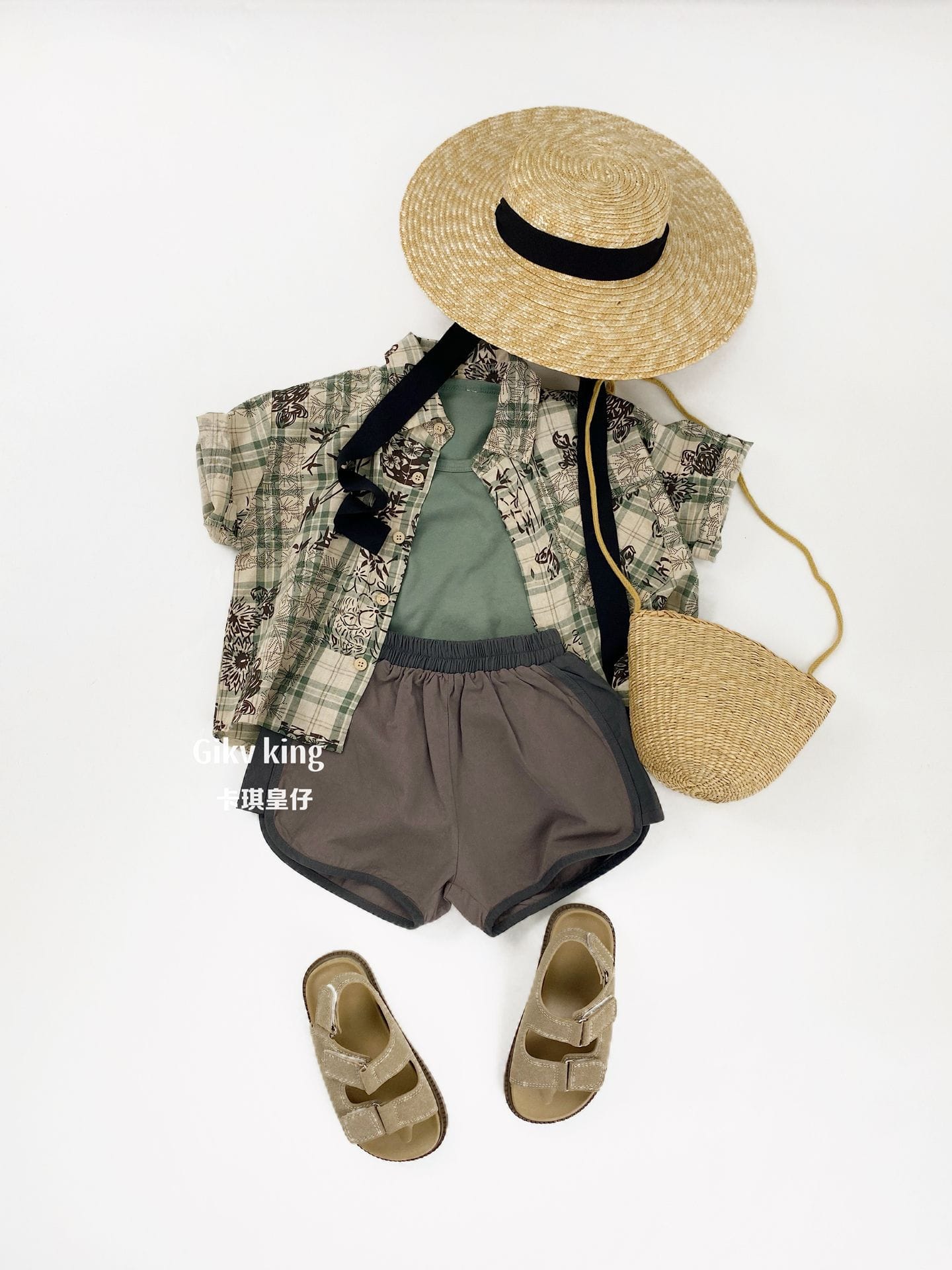 Contrast Piping Cotton Dolphin Shorts バイカラー ショートパンツ【mh0012839】 Gikv king ハーフパンツ・ショートパンツ