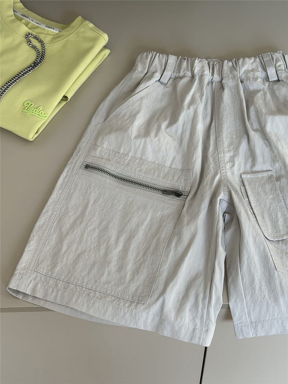 Cooling Zip Shorts 無地 ハーフパンツ【mh0012959】 snidols