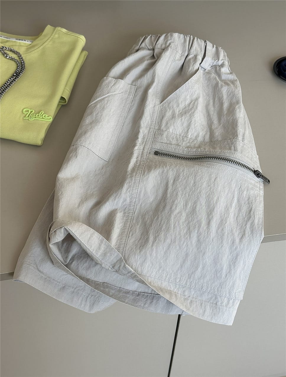 Cooling Zip Shorts 無地 ハーフパンツ【mh0012959】 snidols
