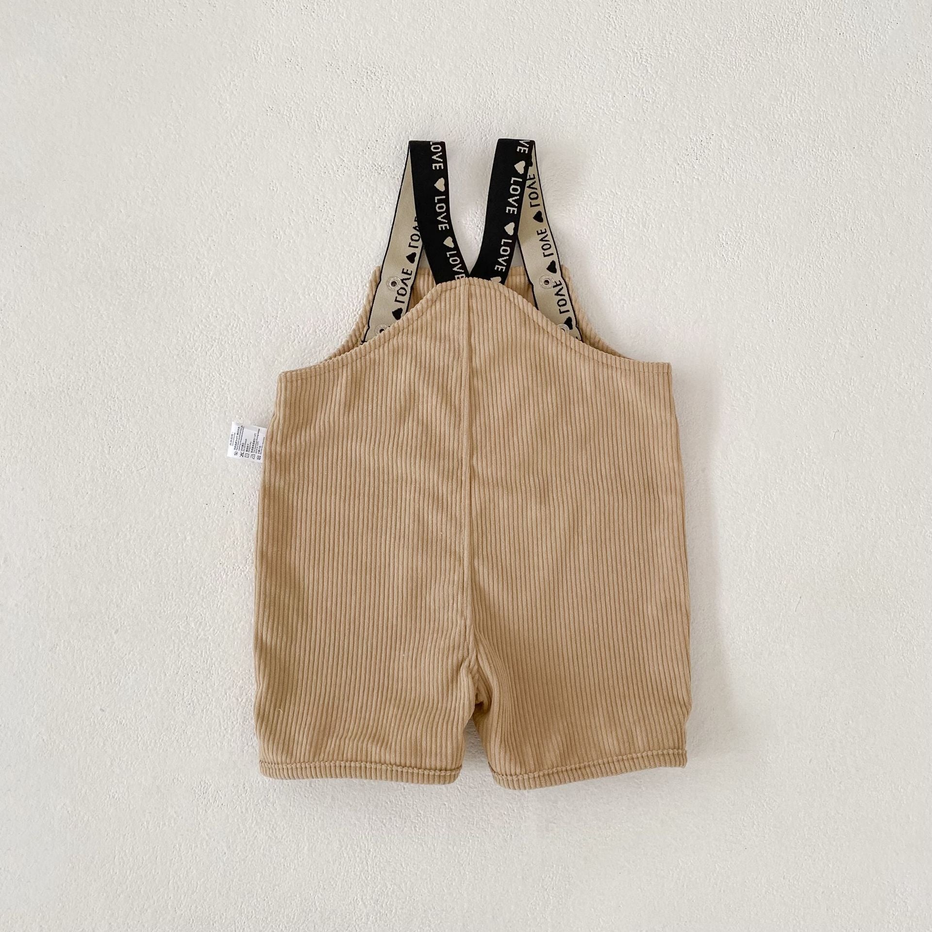 Corduroy Suspender Shorts コーデュロイ サロペット パンツ【mh0012495】 Engepapa サロペットパンツ・サスペンダーパンツ
