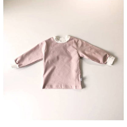 Cotton Basic Pajamas Set 無地 長袖Tシャツ ロングパンツ【mh0012698】 BBAMMA 長袖パジャマ