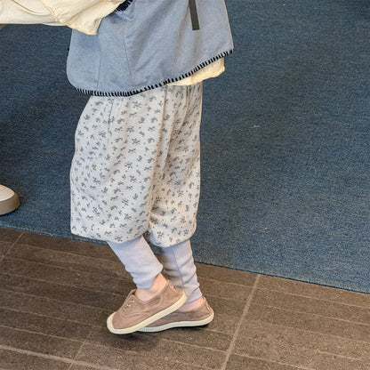 Cotton Blend Elastic Waist Sweatpants 裾リブ スウェットパンツ【mh0012458】 ADbaby ロングパンツ・スウェットパンツ