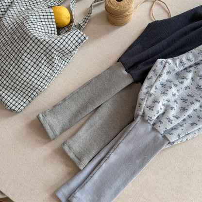 Cotton Blend Elastic Waist Sweatpants 裾リブ スウェットパンツ【mh0012458】 ADbaby ロングパンツ・スウェットパンツ