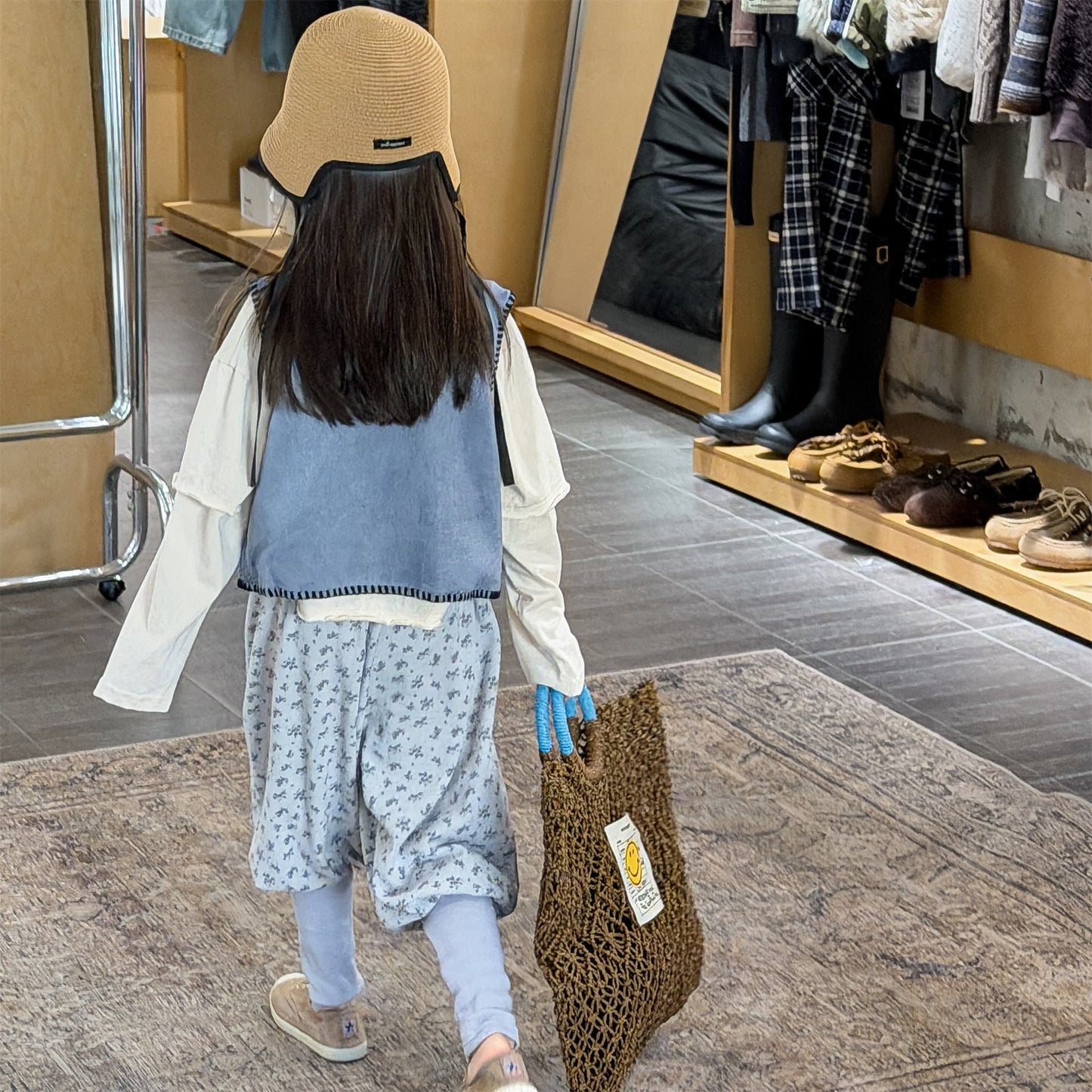 Cotton Blend Elastic Waist Sweatpants 裾リブ スウェットパンツ【mh0012458】 ADbaby ロングパンツ・スウェットパンツ