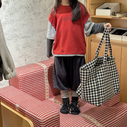 Cotton Blend Elastic Waist Sweatpants 裾リブ スウェットパンツ【mh0012458】 ADbaby ロングパンツ・スウェットパンツ