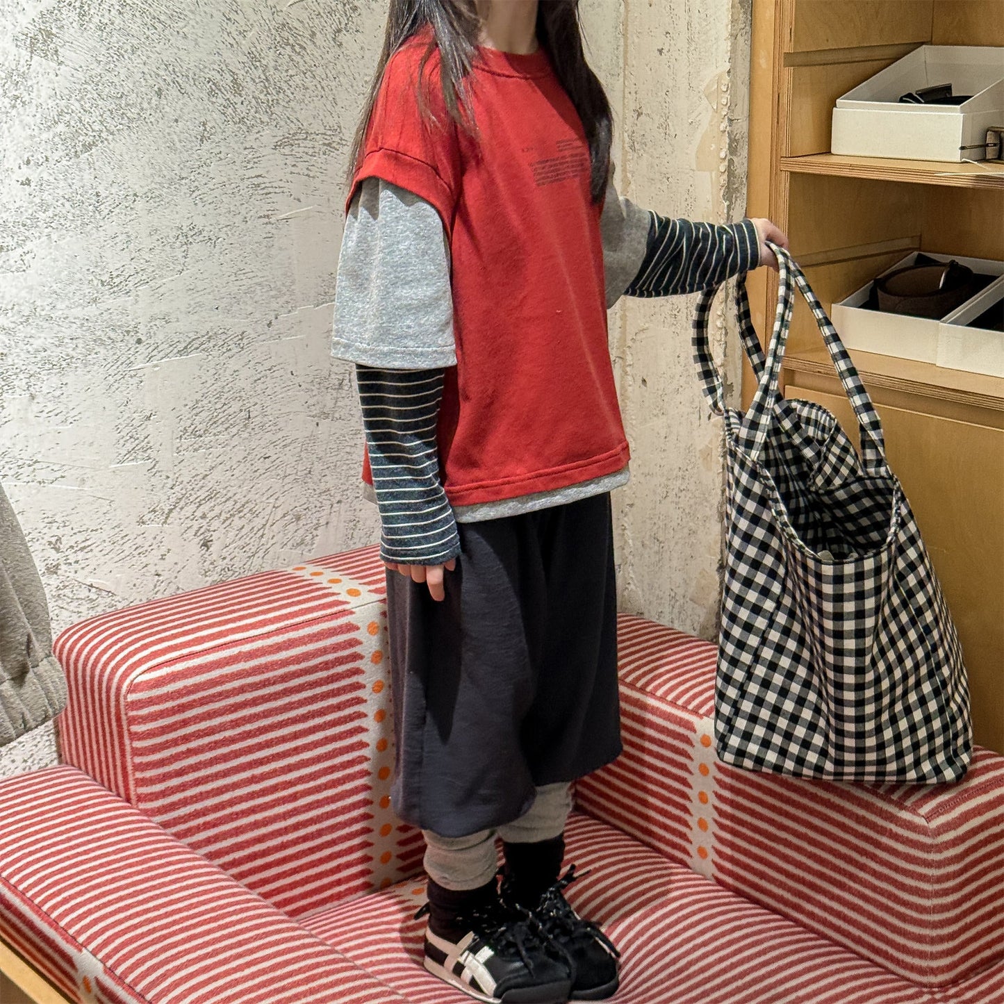 Cotton Blend Elastic Waist Sweatpants 裾リブ スウェットパンツ【mh0012458】 ADbaby ロングパンツ・スウェットパンツ