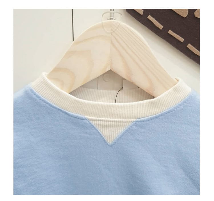 Cotton Long Sleeve Lounge Set 無地 スウェット 上下セット【mh0012677】 BBAMMA 長袖セットアップ