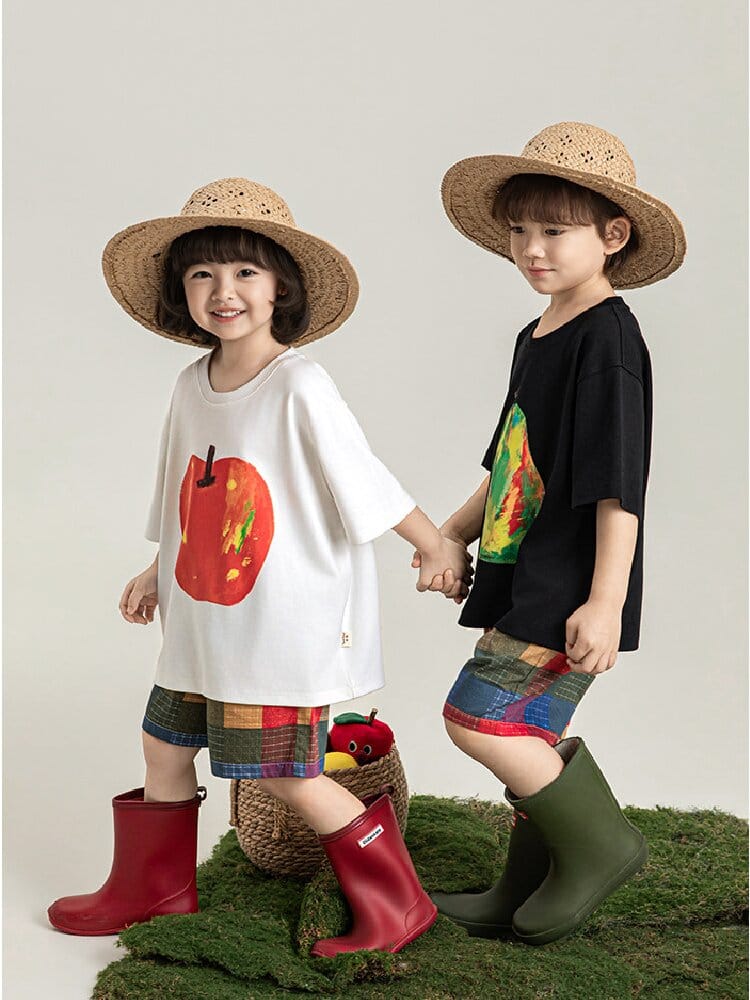 Cotton Plaid Casual Shorts 先染めチェック コットン ショートパンツ【mh0012738】 YoehYaul ハーフパンツ・ショートパンツ