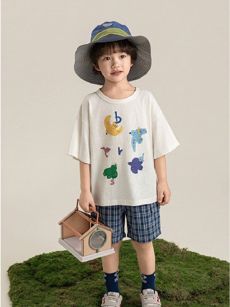Cotton Plaid Casual Shorts 先染めチェック コットン ショートパンツ【mh0012738】 YoehYaul ハーフパンツ・ショートパンツ
