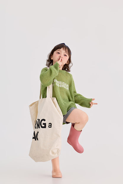 Crochet Style Loose Top かぎ針編み風 ルーズプルオーバー【mh0012391】 HEY BOOBII